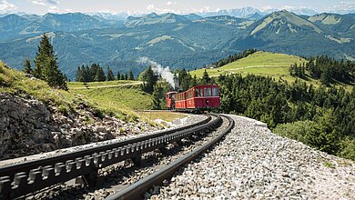 Trasse der SchafbergBahn